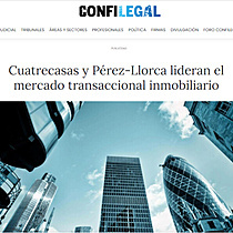 Cuatrecasas y Prez-Llorca lideran el mercado transaccional inmobiliario